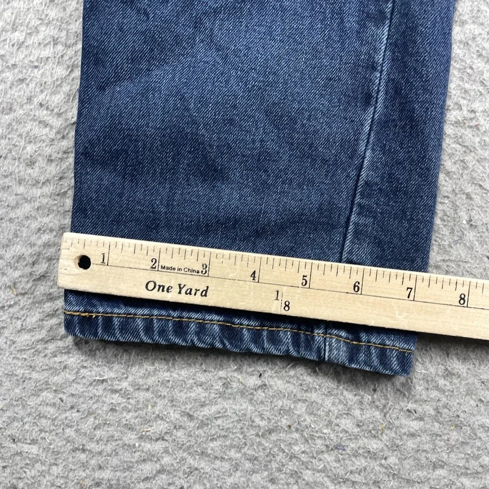 Levis 511 Jeans Mens 34x32 Blue Medium Wash Slim Straight Stretch Denim Pants